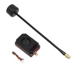 High Quality RUSHFPV OverShoot 3.3G 4W VTX Supports IRC Tramp Protocol 7-30V Video 3.3GHz Glasses VRX Module Long Range Drone